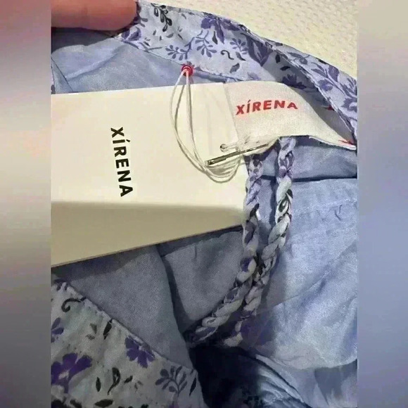 NWT XIRENA Bellamy Dress in Blue Willow Sz L MSRP $378 - Picture 6 of 7